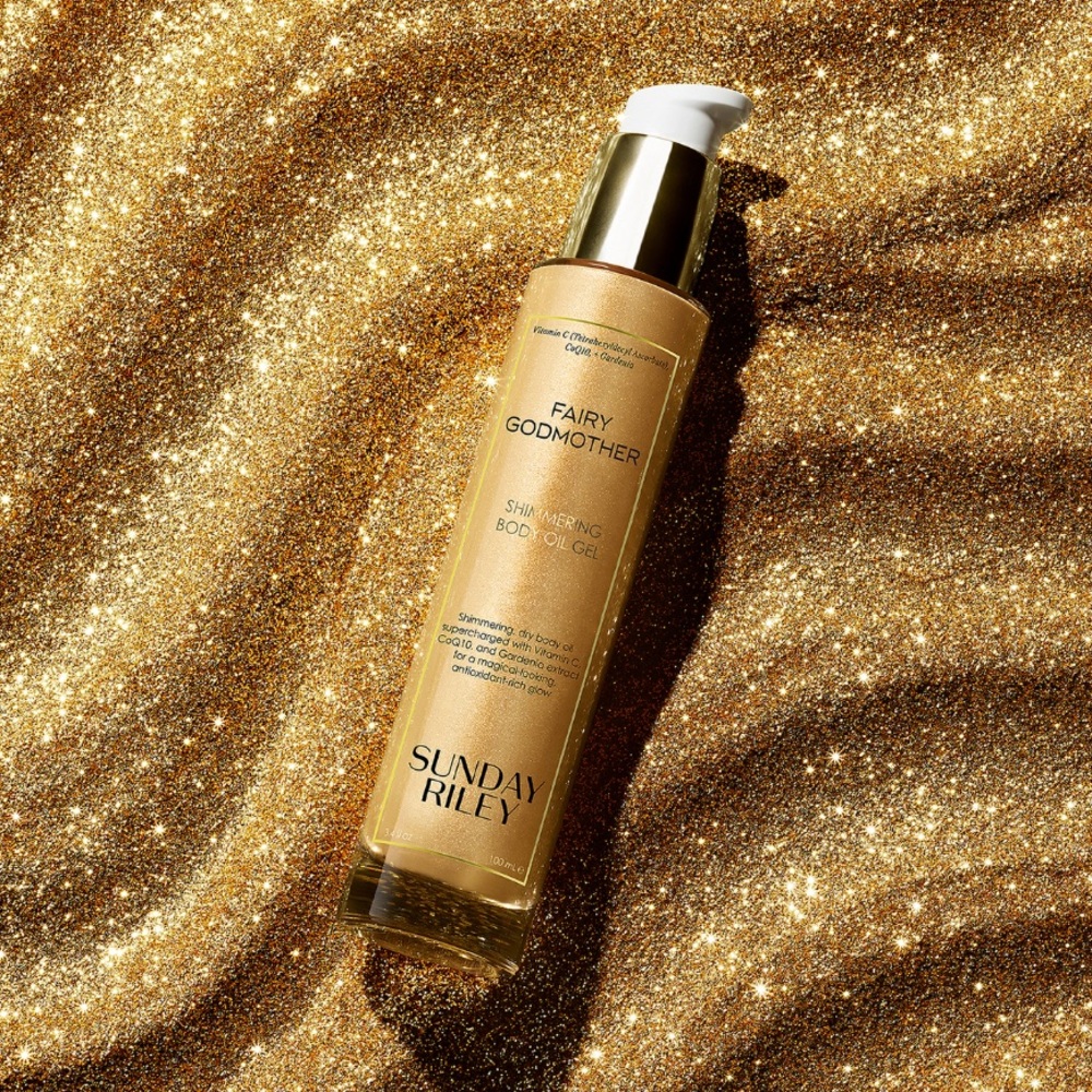 Sunday Riley Fair Godmother Shimmering Body Oil Gel